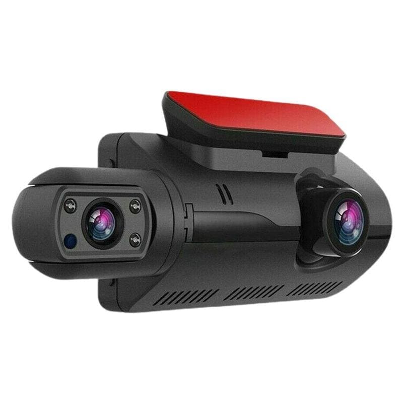 Dashcam GPS Double Caméra Embarquée Sport HD DVR 16 Go