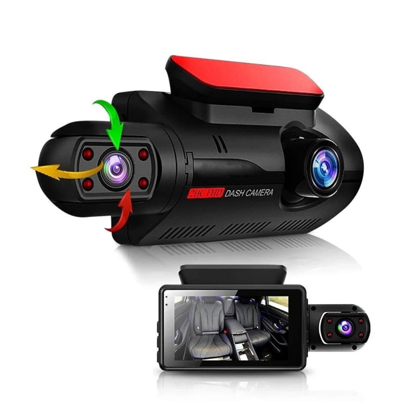 Caméra embarquée pour voiture HD – Boite noire Avec écran tactile