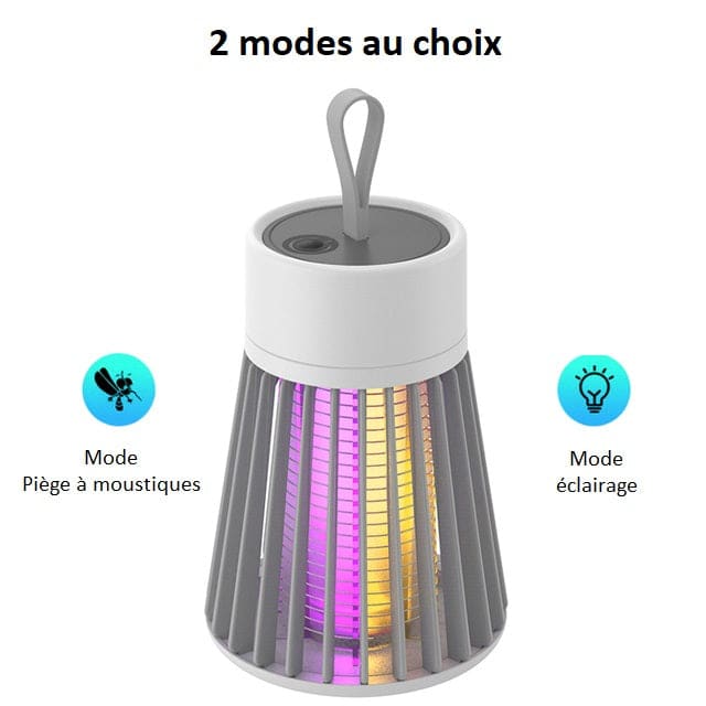 Lampe Anti-Moustique Portable, Piège 100% Efficace