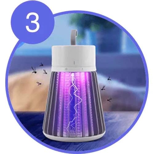 Appareil Lampe LED Anti-Moustiques , Insectes Rechargeable