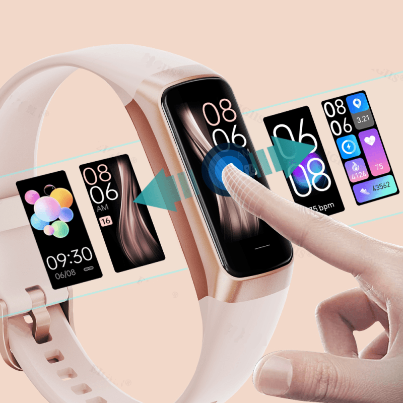 Montre Connectée Femme Smartwatch Tactile Bracelet Connecté